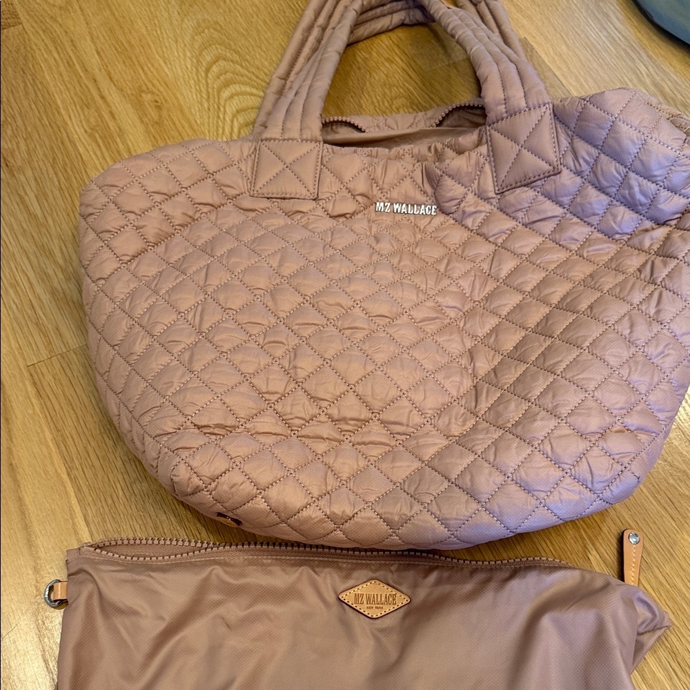 MZ Wallace medium metro tote deluxe - Dusty Rose